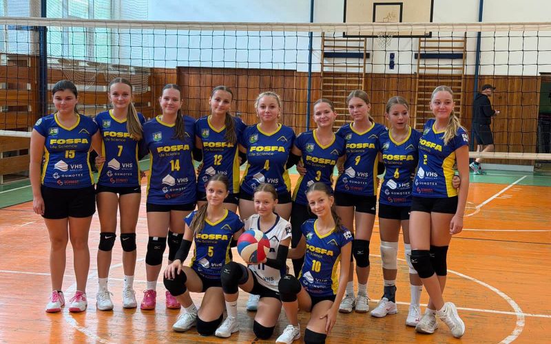 První velké zápasy našich žákyň:  FOSFA Lokomotiva Břeclav B a C sbíraly cenné zkušenosti🏐