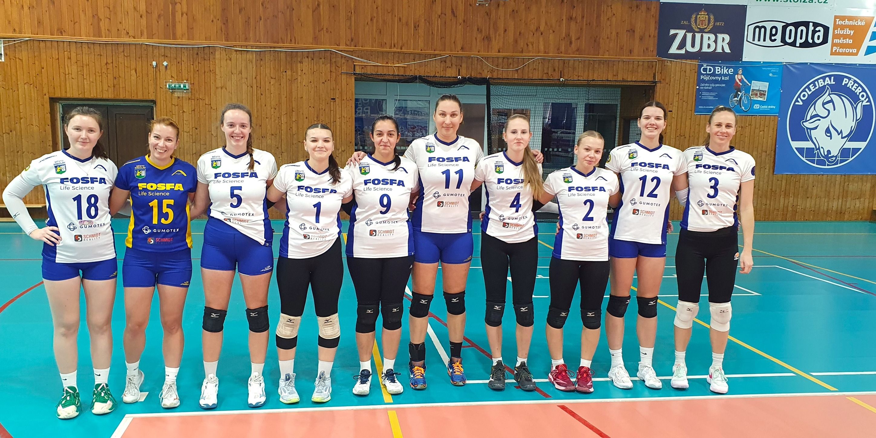 Ženy vybojovaly dvě pětisetové vítězné bitvy v Přerově  😀