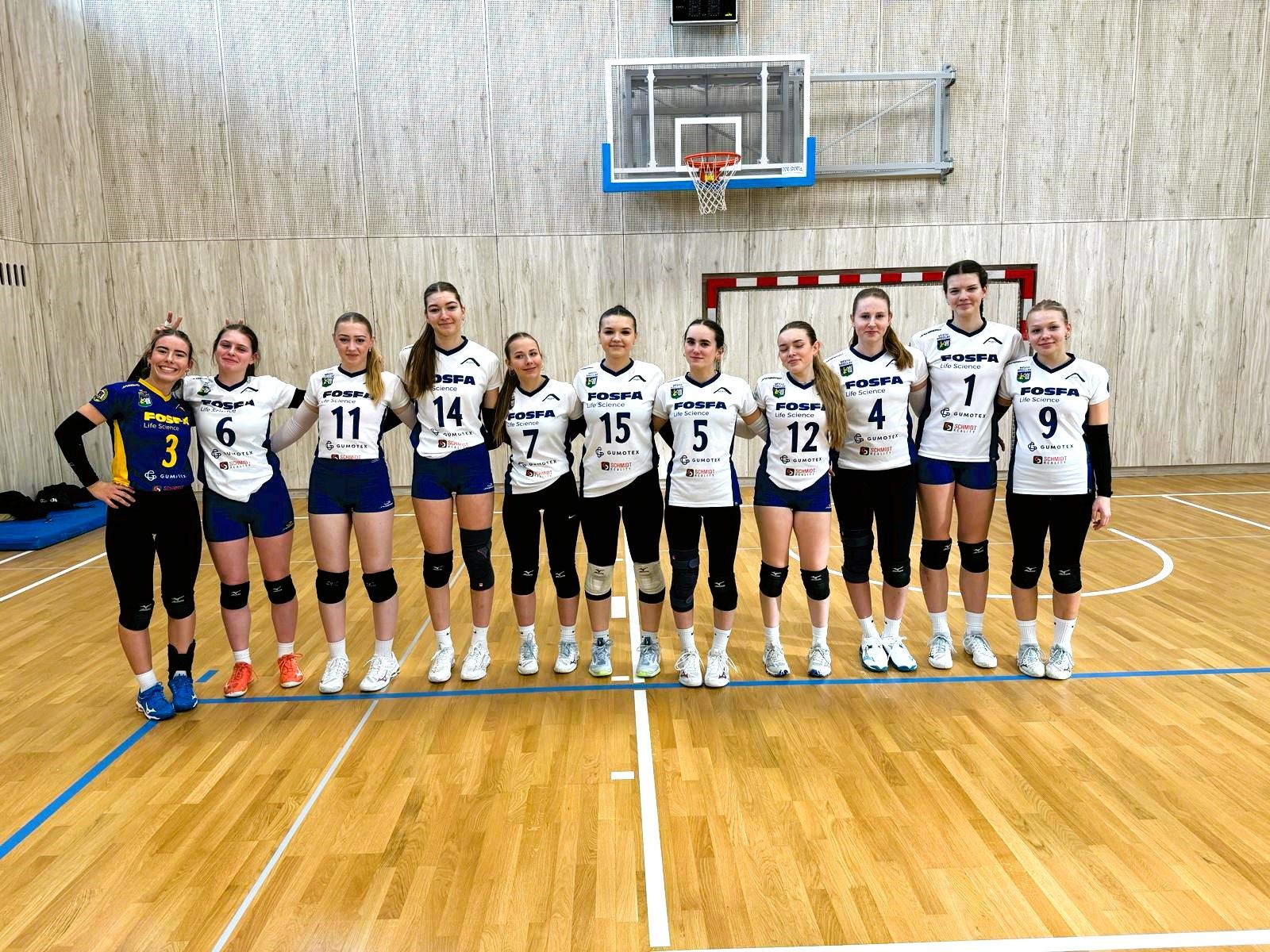 Juniorky Fosfa Lokomotiva Břeclav zvýšily bodový náskok ve finálové skupině krajského přeboru U20.