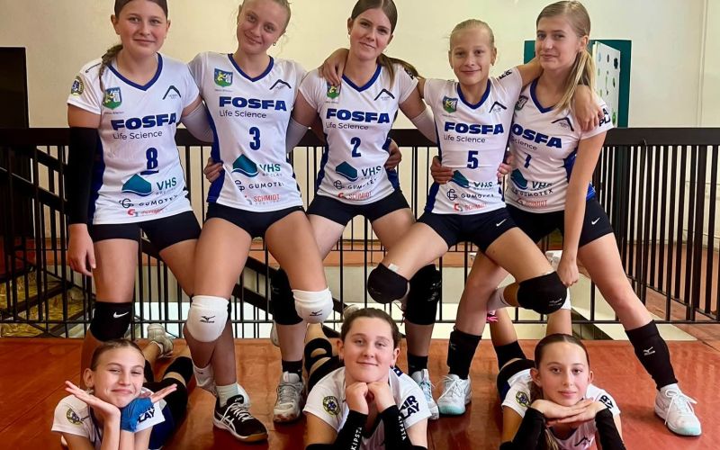 U14: Mladší žákyně Fosfy Lokomotivy Břeclav ovládly turnaj! 🏐