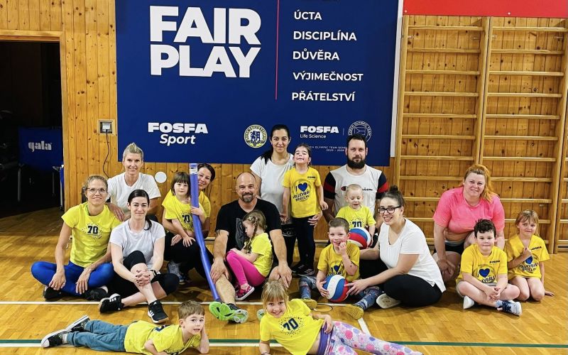 VOLEJHRÁTKY přinesly radostné sportování rodičů a dětí 🤩