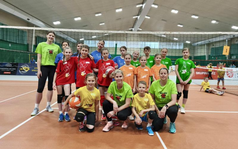 Fosfa Lokomotiva Břeclav slavila úspěchy napříč barvami na dvoudenním turnaji v Ostravě💪🏻🏐