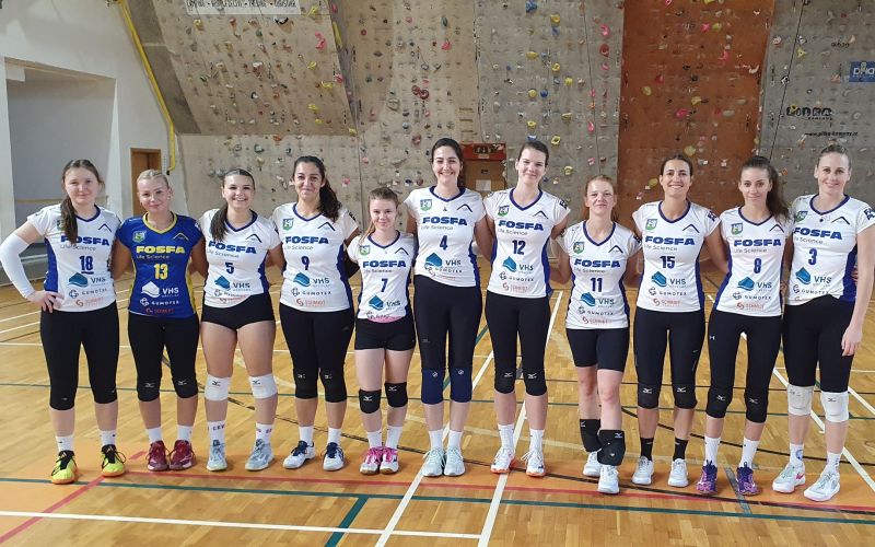 Břeclavské volejbalistky si připsaly cenné vítězství a těsnou porážku