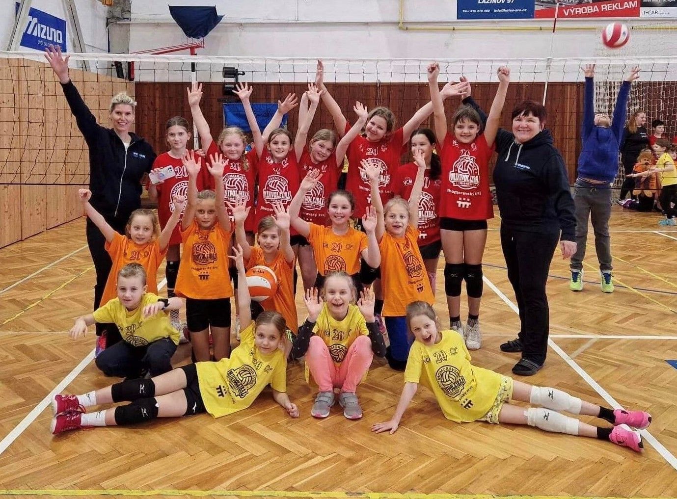 Další kolo Minivolejbalu bylo velkou zábavou 🤸‍♀️😀🤾‍♀️