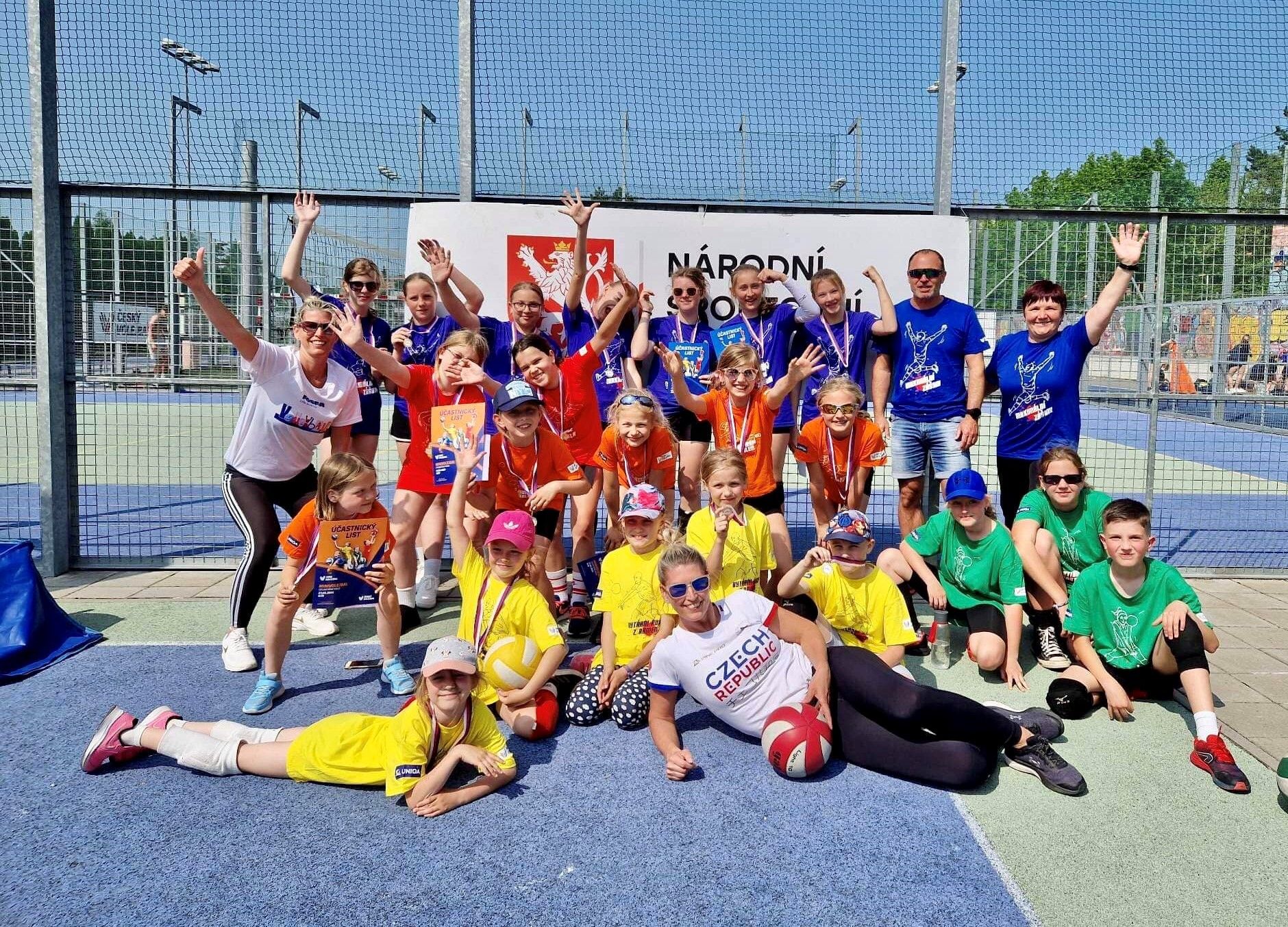 🏅Sobotní úspěchy volejbalové přípravky na celostátním turnaji ve Zlíně 🏅