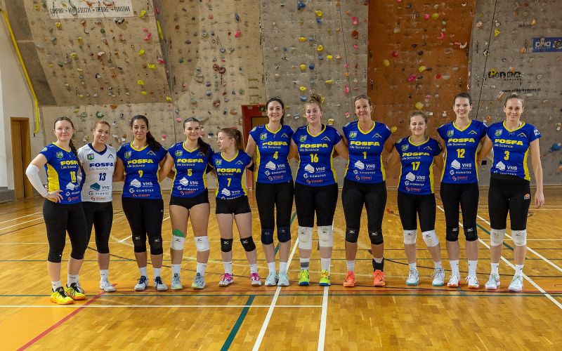 Břeclavské volejbalistky si doma připisují plný počet bodů 👍