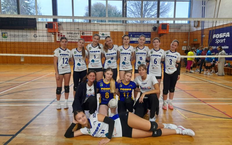 Žákyně U16 vyhrály turnaj a postupují do skupiny B 👌