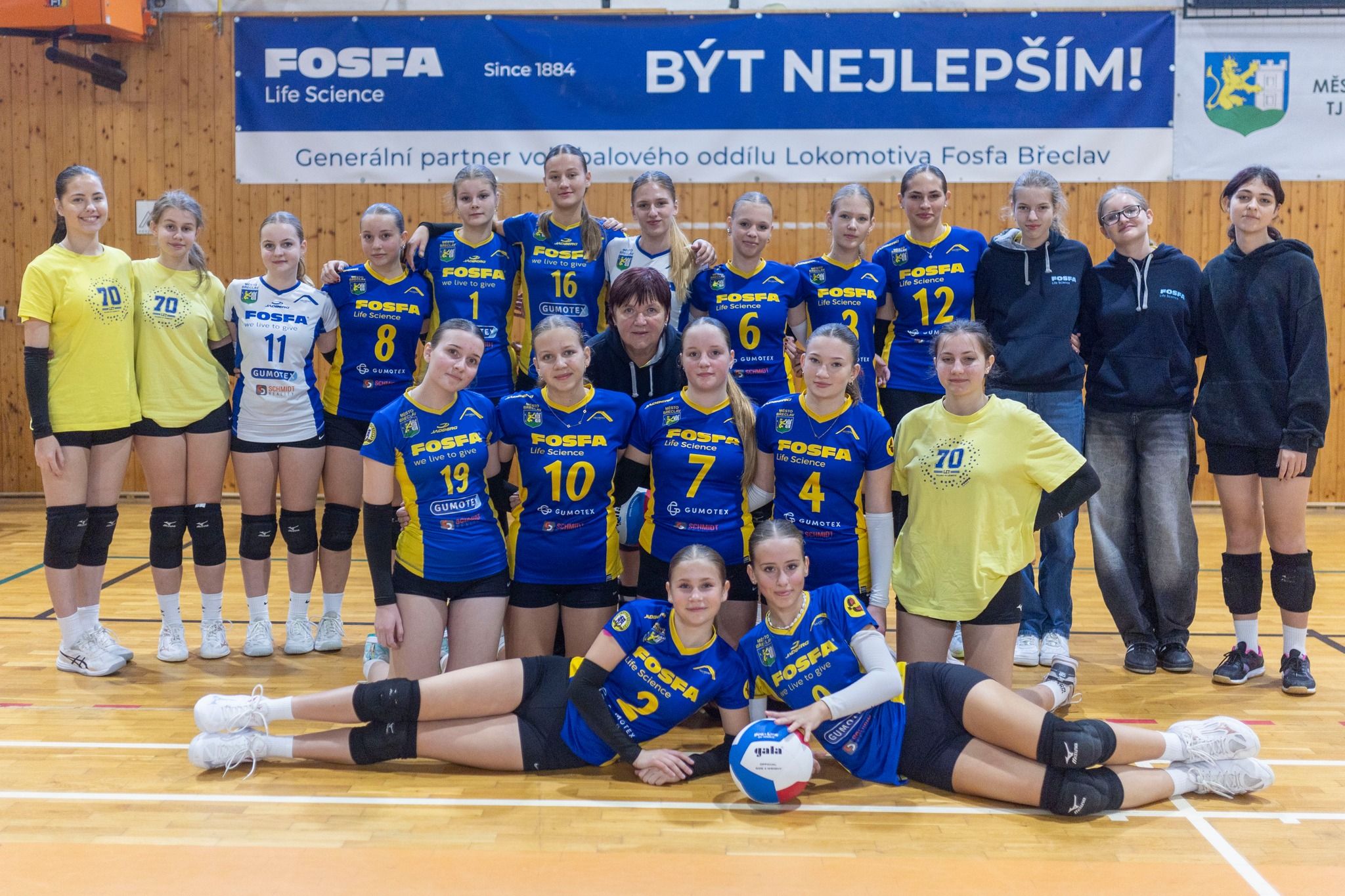 Kadetky Fosfa Lokomotiva Břeclav „B“ bojovaly v krajském přeboru