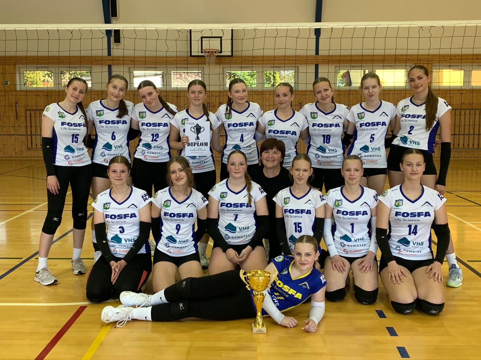 Žákyně FOSFA Lokomotiva Břeclav ovládly finále Krajského poháru U16Z!🥇🏆