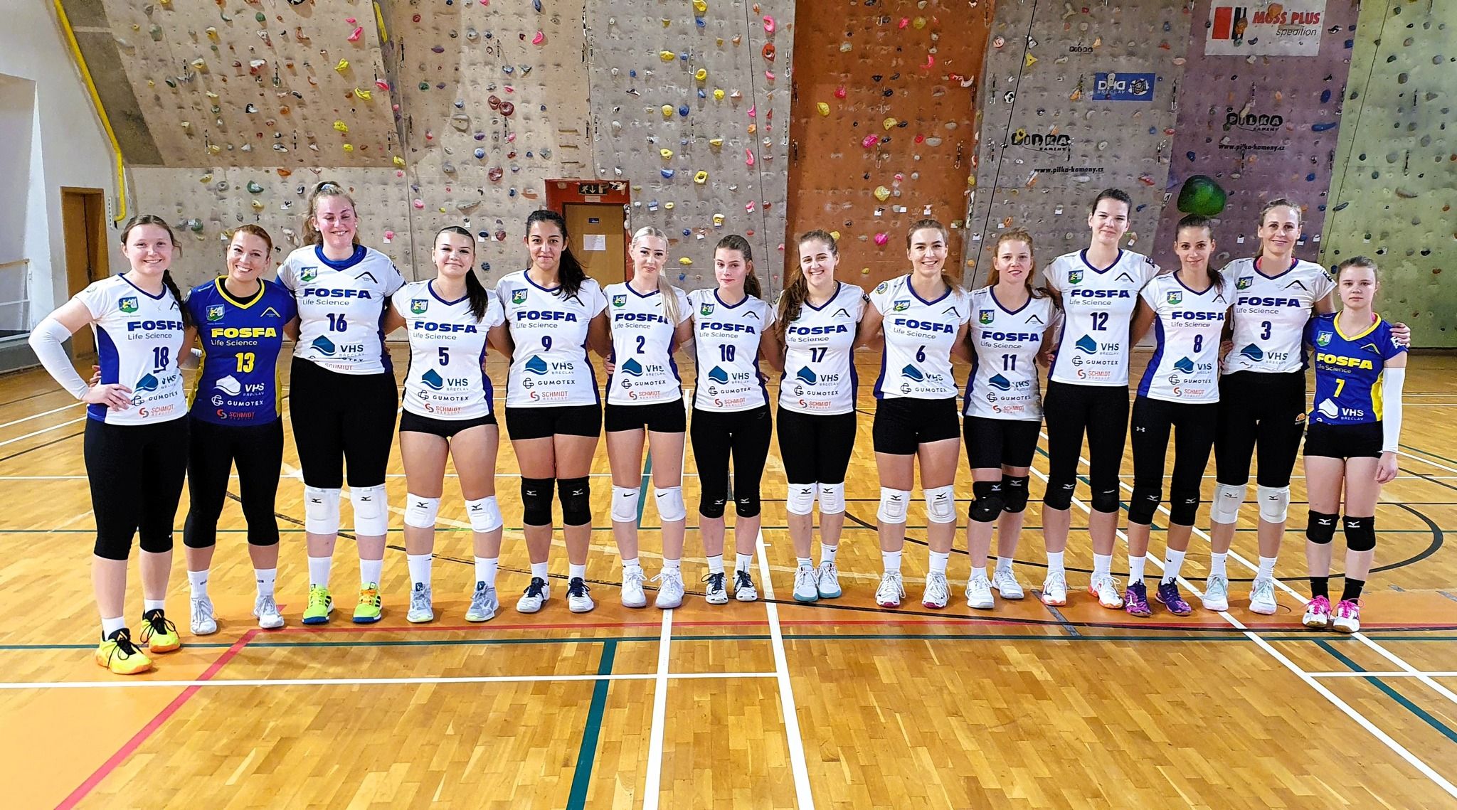 Nově tvořený tým žen Fosfa Lokomotivy Břeclav získal doma první bod