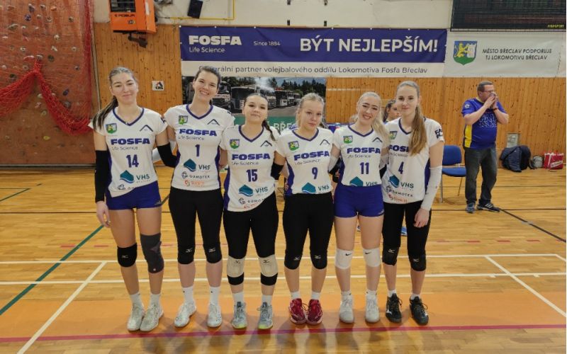 Juniorky Fosfa Lokomotiva Břeclav úspěšně zahájily 2. část sezóny 2024/2025👌