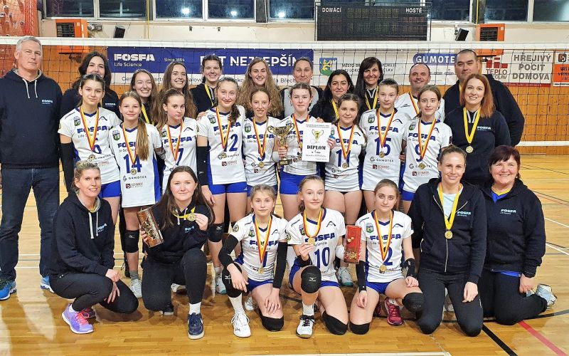 Zlato pro ženy i mladší žákyně Lokomotivy Fosfa Břeclav              🏆🥇🥇🏆