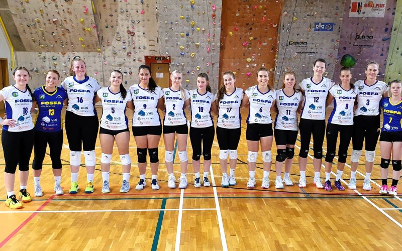 Nově tvořený tým žen Fosfa Lokomotivy Břeclav získal doma první bod