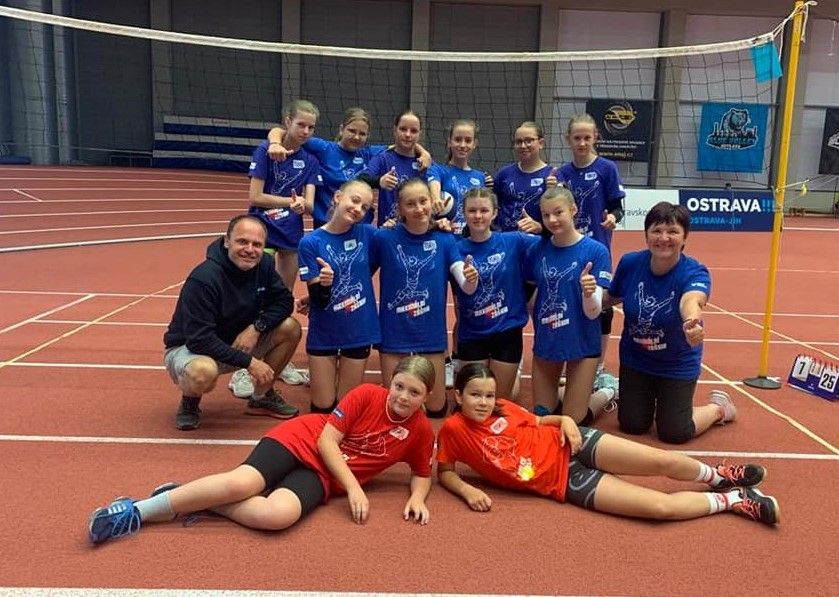 🥇Další zlatý úspěch v „Barevném minivolejbale“ 🥇