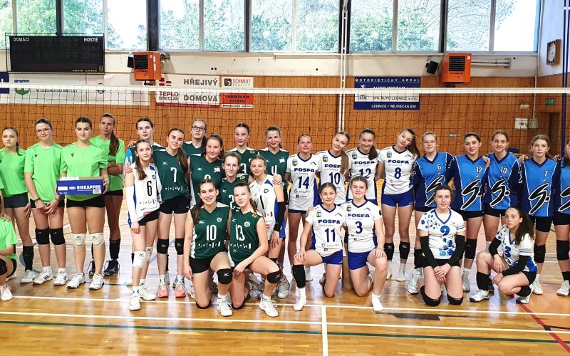 💝 70 let volejbalu na Lokomotivě si připomněly také žákyně z osmi klubů Jižní Moravy 💝
