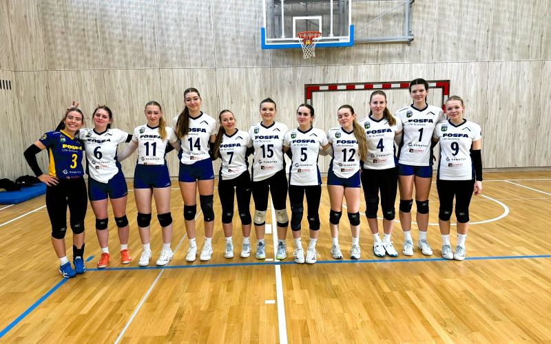 Juniorky Fosfa Lokomotiva Břeclav zvýšily bodový náskok ve finálové skupině krajského přeboru U20.