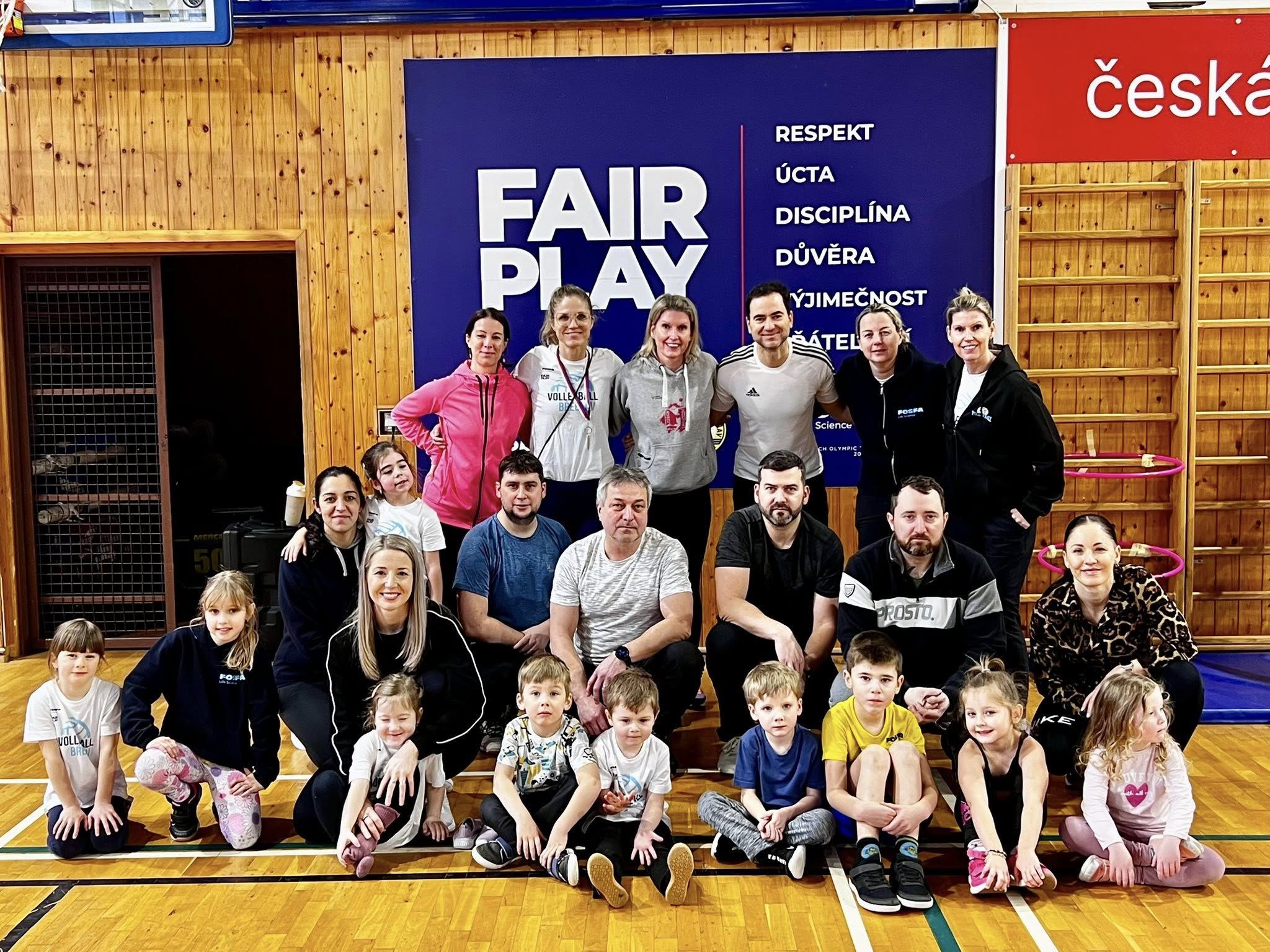 Volejhrátky ani sníh nezastavil ❄️🏐