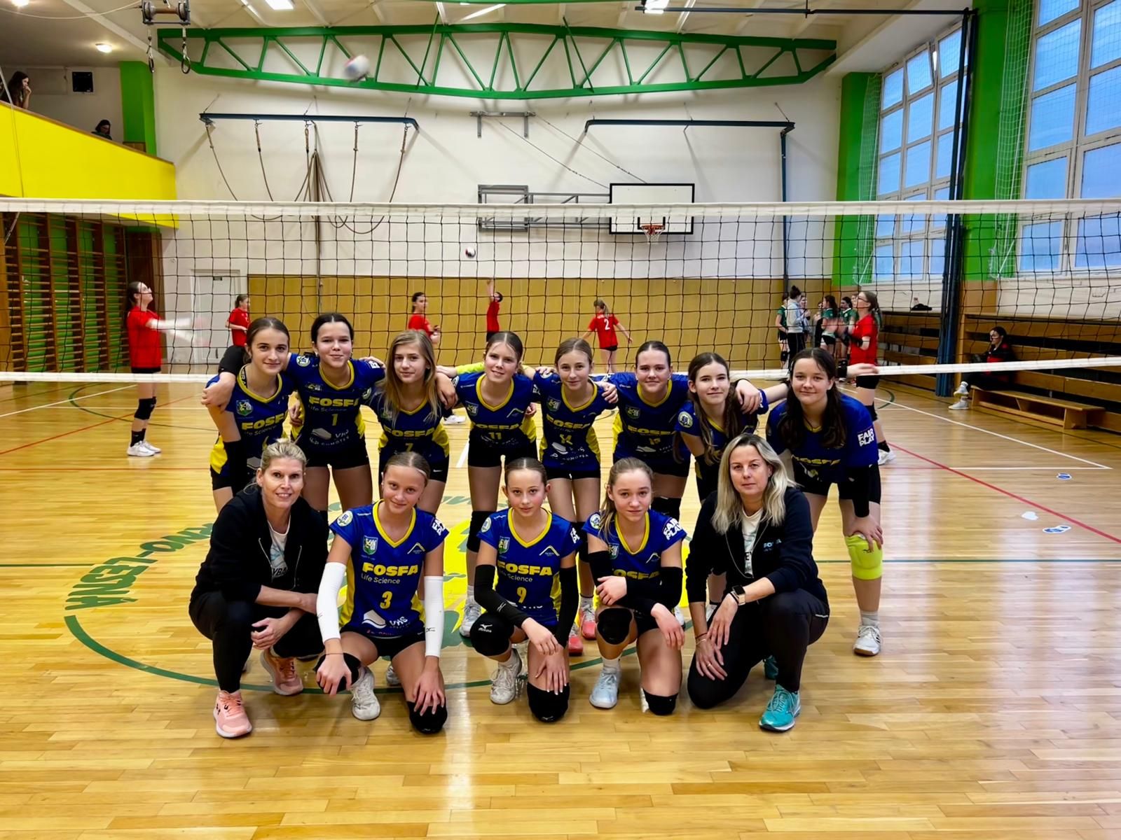 Břeclavské dívky obstály ve vyšší skupině Poháru 7. tříd 👏