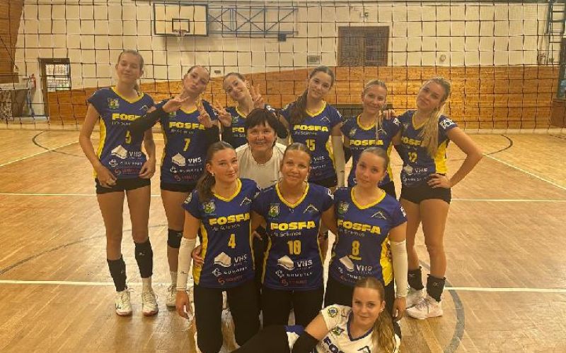 Juniorky Lokomotivy vstoupily do sezóny vítězně 🏐💪