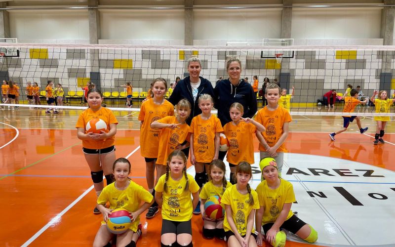 Nejmenší volejbalisté sbírali zkušenosti v silné konkurenci v Brně 🟡🟠👍🏻