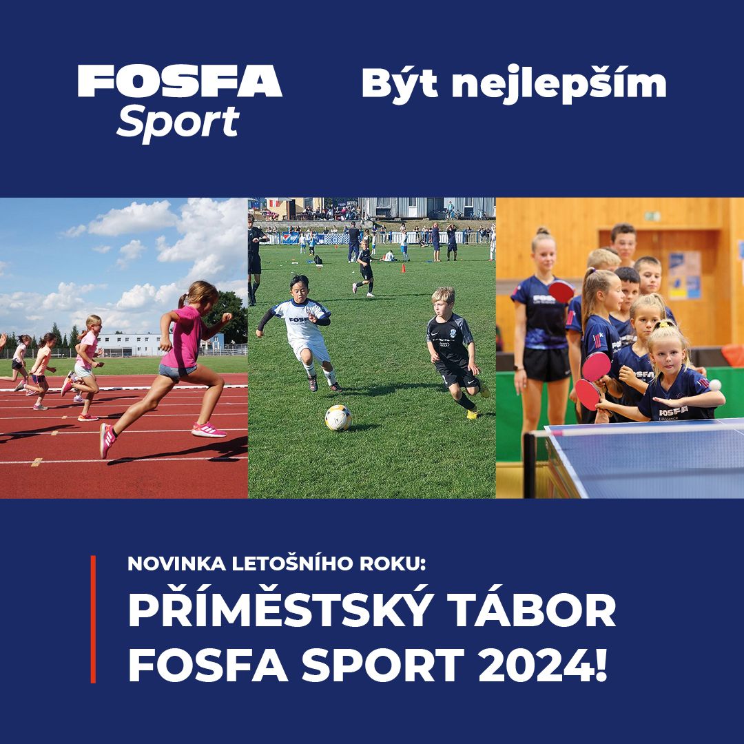 ℹ️ ℹ️ ℹ️ Žhavá novinka – Příměstský tábor projektu Fosfa Sport