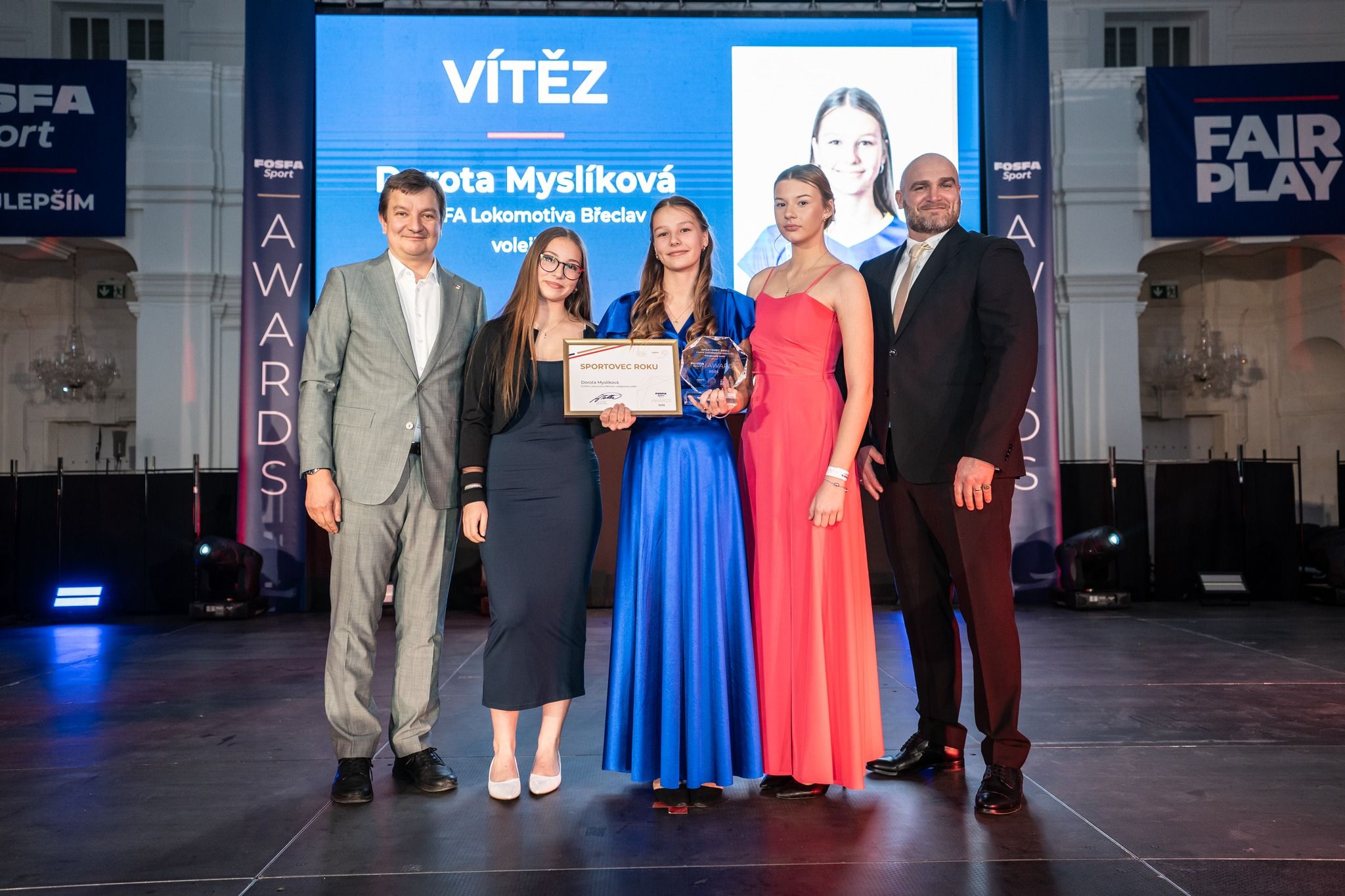 💥 FOSFA Sport Awards 2025 ocenil nejlepší sportovce, trenéry i učitele 💥