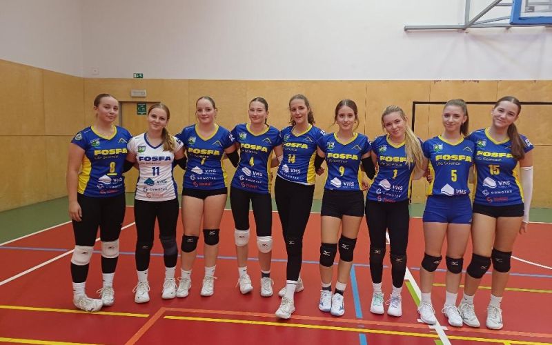 Juniorky U20Z Fosfa Lokomotiva Břeclav přivezly z Lužánek dvě výhry