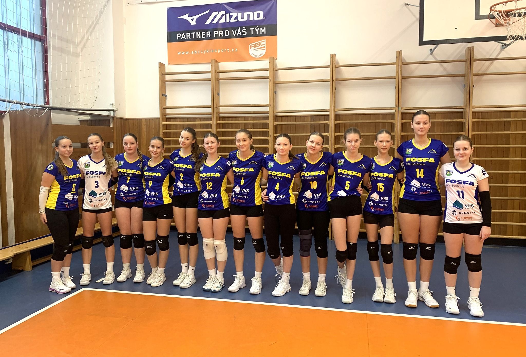 Výsledkový přehled zápasů mládeže Fosfa Lokomotiva Břeclav