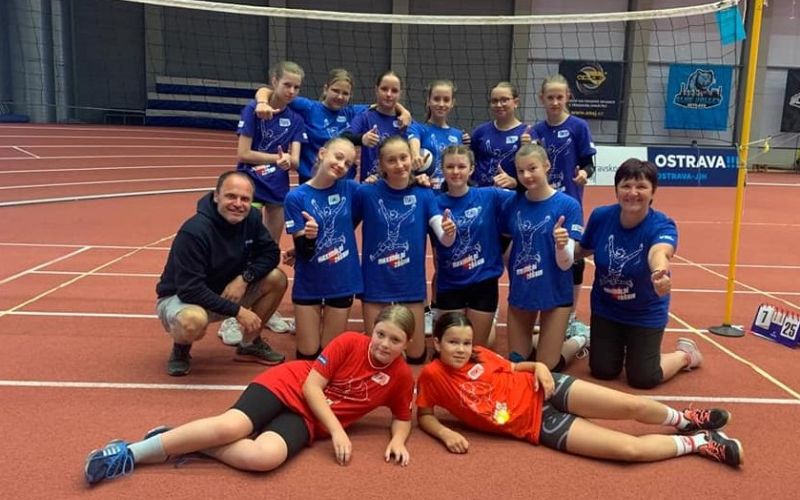🥇Další zlatý úspěch v „Barevném minivolejbale“ 🥇