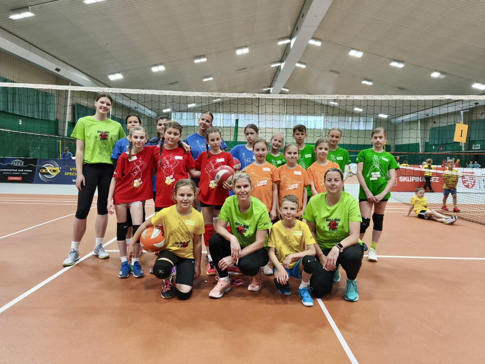 Fosfa Lokomotiva Břeclav slavila úspěchy napříč barvami na dvoudenním turnaji v Ostravě💪🏻🏐