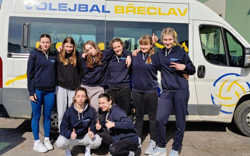 Starší žákyně Lokomotivy Fosfa Břeclav mají za sebou boje v Českém poháru