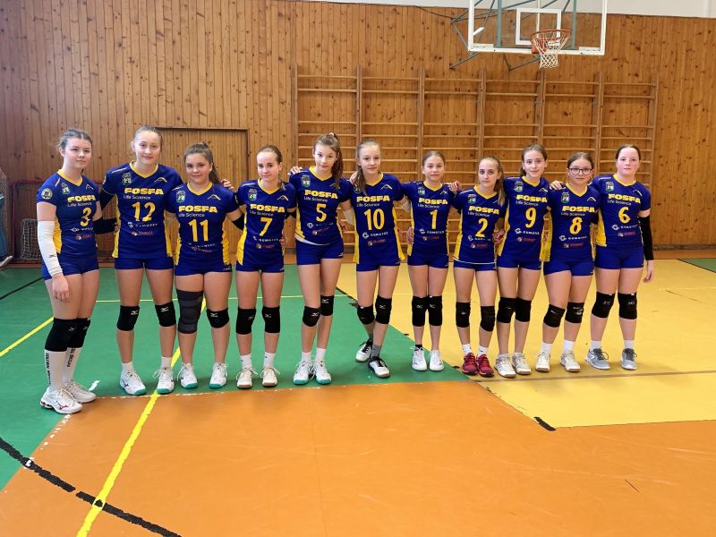 Mladší žákyně Lokomotivy Fosfa Břeclav uspěly v prvním kole MČR U14Z 😀