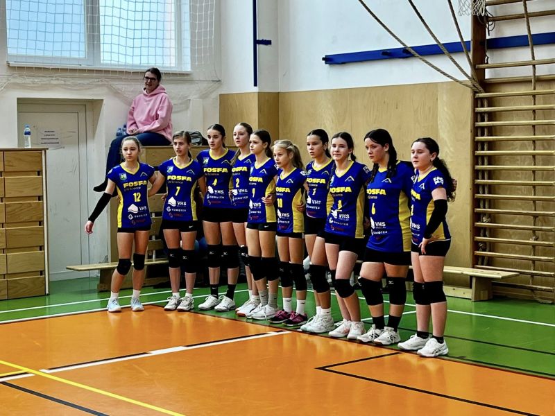 Žákyně Fosfa Lokomotiva Břeclav U14 odehrála turnaj v Brně