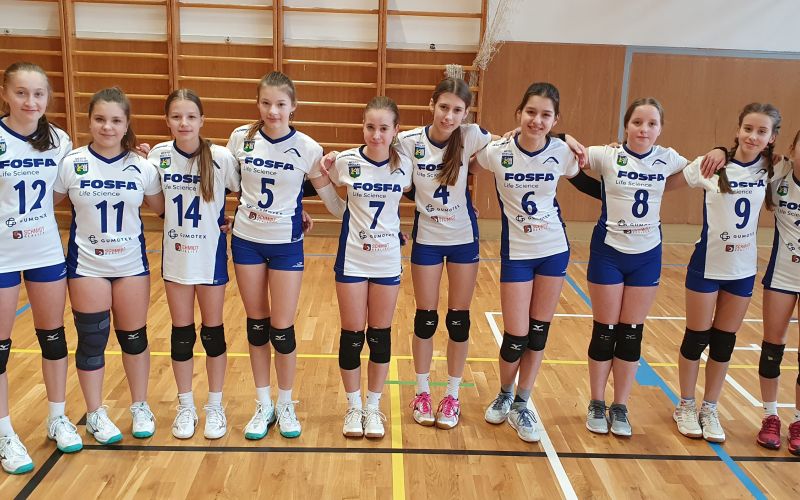 „B“ tým žákyň Lokomotivy Fosfa Břeclav bojoval v Újezdu u Brna