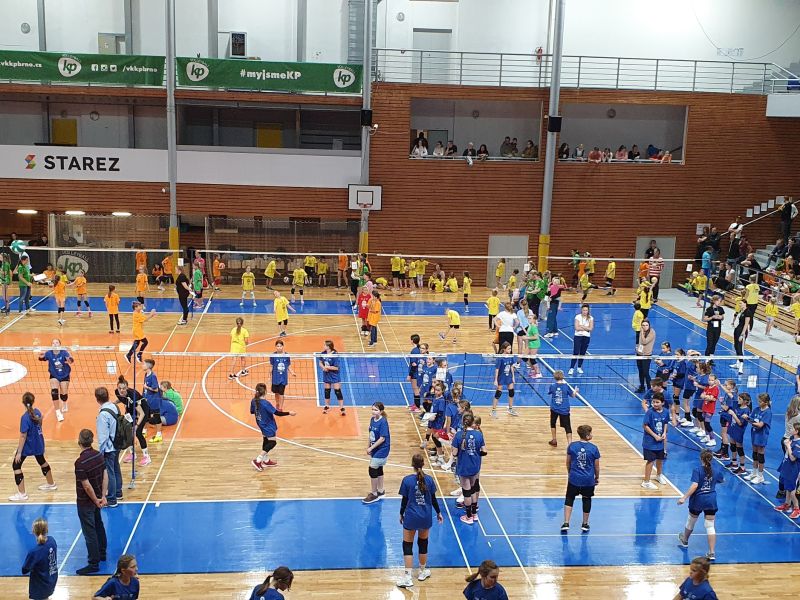 🤾‍♀️Nová sezóna „Barevného minivolejbalu“ zahájena🤾‍♂️
