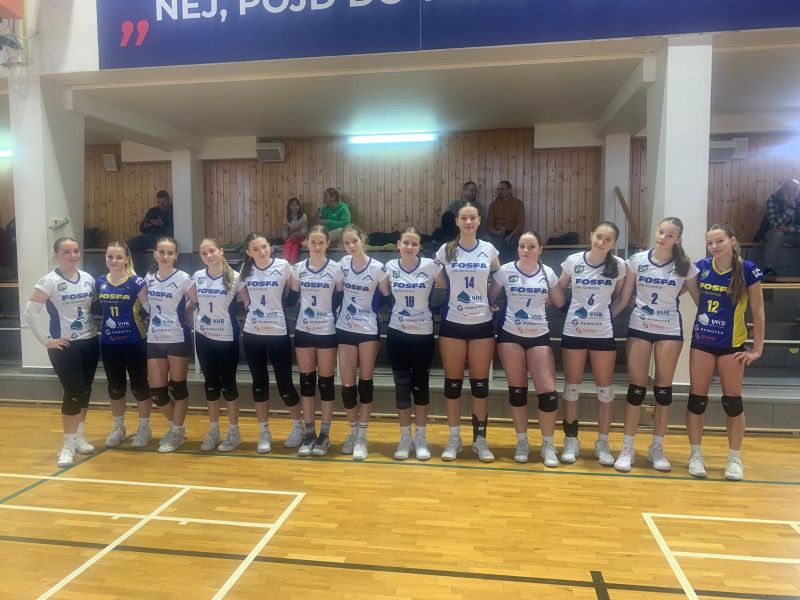 V sobotu 22.2.2025 žákyně U16Z odehrály na domácí palubovce svá mistrovská utkání skupiny B.