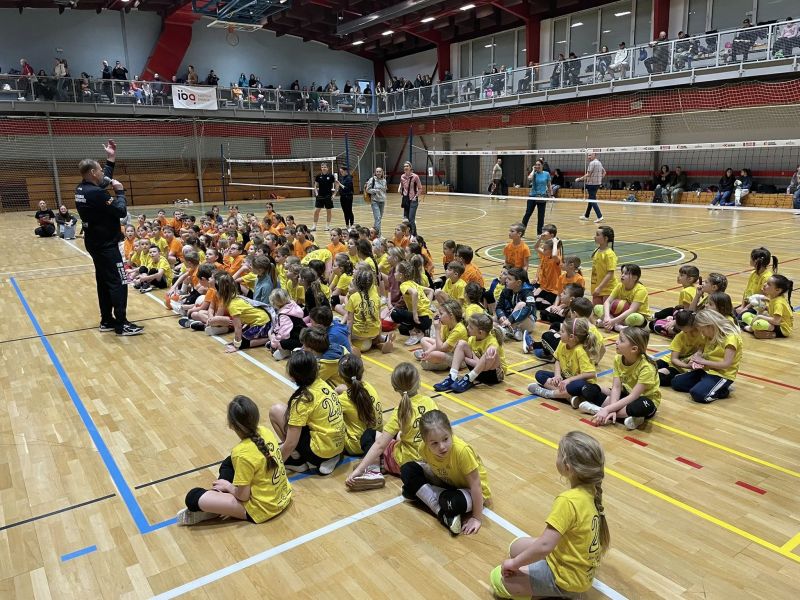 🥇Dvě první místa pro naše nejmladší na turnaji v minivolejbalu🥇