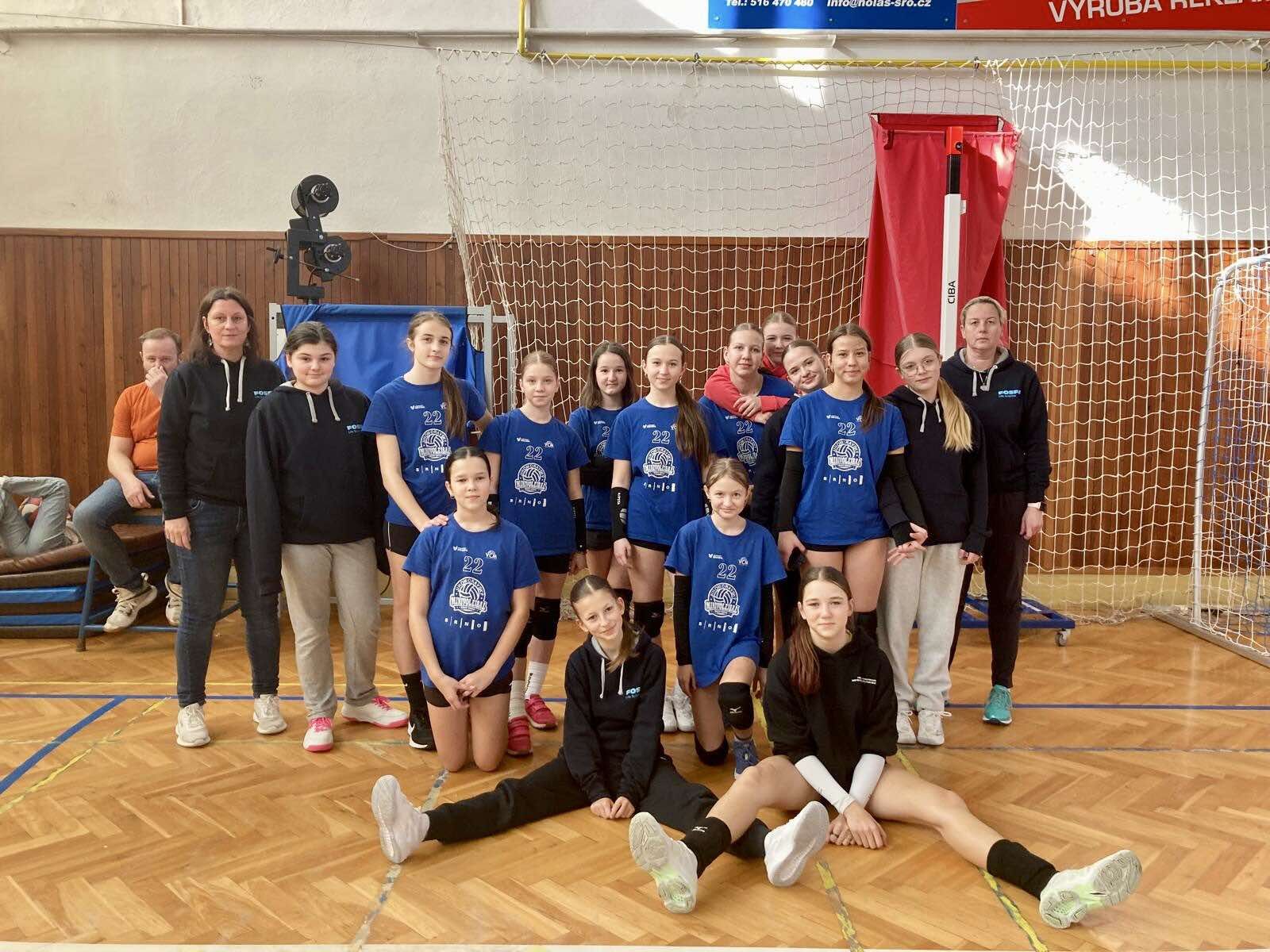 Skvělý úspěch hráček Fosfa Lokomotiva Břeclav v Letovicích! 🏆🏐