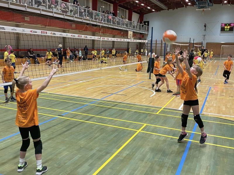 🥇Dvě první místa pro naše nejmladší na turnaji v minivolejbalu🥇