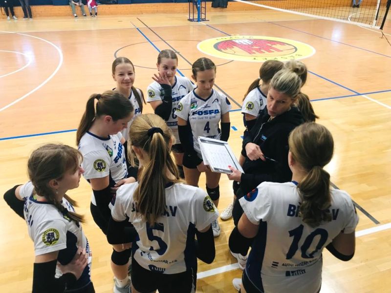 Mladší žákyně bojovaly ve Vyškově