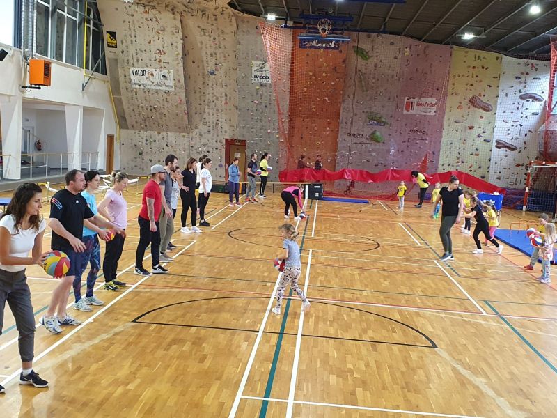 Aprílové počasí = rekordní počet sportujících dětí a rodičů 😀