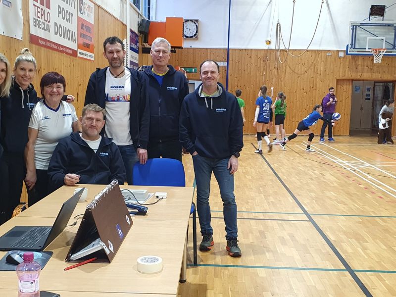 Minivolejbal Jihomoravského kraje v Břeclavi