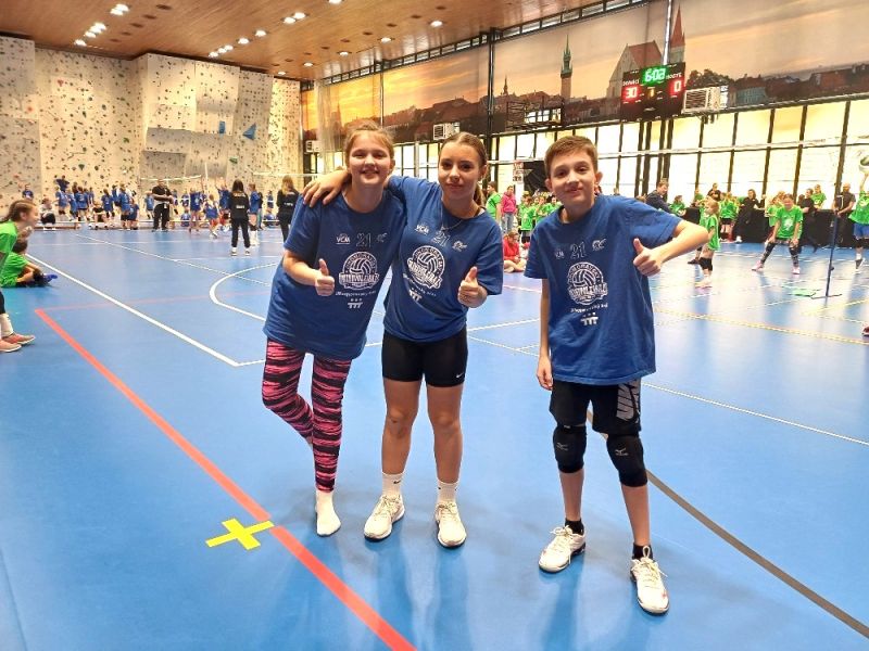 🎽 Další turnaj v zeleném a modrém minivolejbale pořádalo Znojmo 🏅