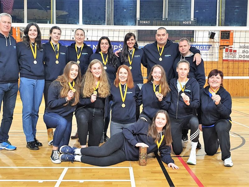 Zlato pro ženy i mladší žákyně Lokomotivy Fosfa Břeclav              🏆🥇🥇🏆