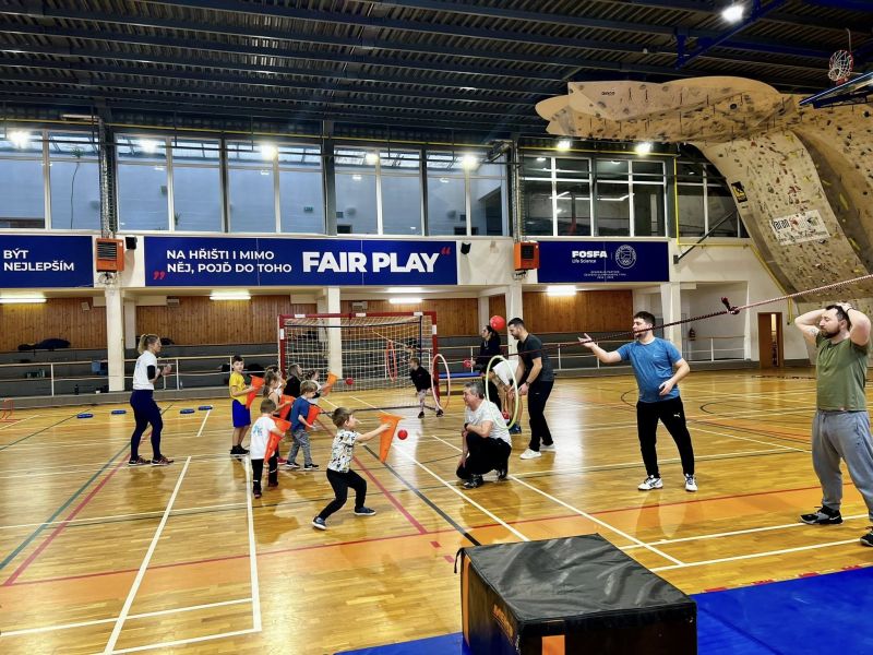 Volejhrátky ani sníh nezastavil ❄️🏐