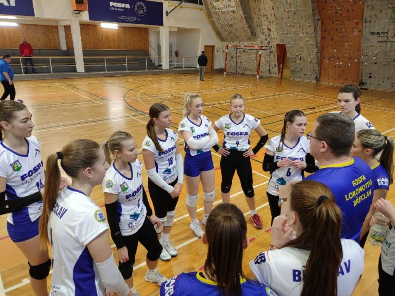 Juniorky Fosfa Lokomotiva Břeclav úspěšně zahájily 2. část sezóny 2024/2025👌