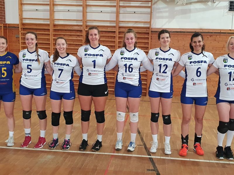 Volejbalové soutěže se přehouply do své druhé poloviny