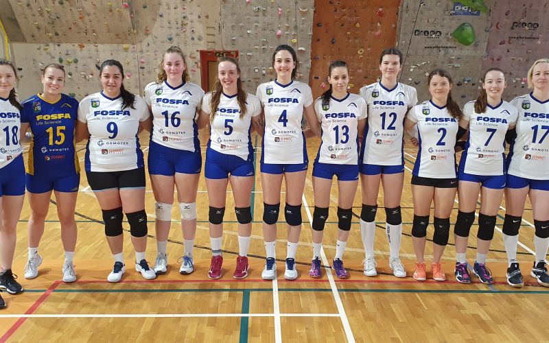 Titul Krajského přeborníka ve volejbale žen patří Lokomotivě Fosfa Břeclav