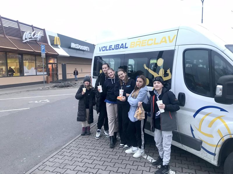 Nedělního minivolejbalu se zúčastnila i přípravka Lokomotivy Fosfa Břeclav.