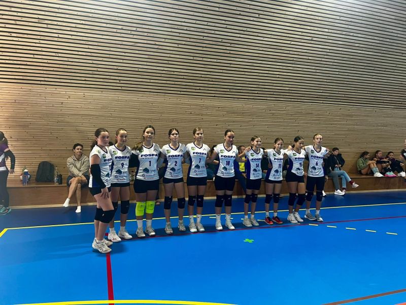 První velké zápasy našich žákyň:  FOSFA Lokomotiva Břeclav B a C sbíraly cenné zkušenosti🏐